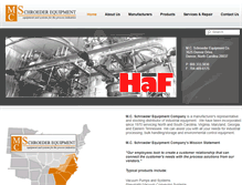 Tablet Screenshot of mcschroeder.com